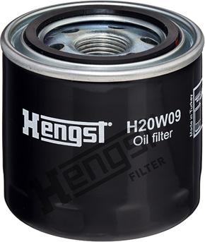 Hengst Filter H20W09 - Маслен филтър vvparts.bg