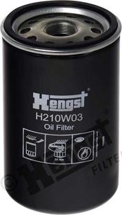 Hengst Filter H210W03 - Маслен филтър vvparts.bg