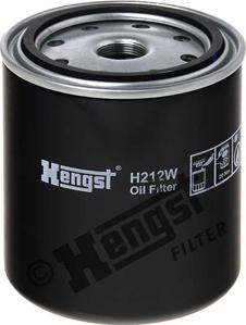 Hengst Filter H212W - Маслен филтър vvparts.bg