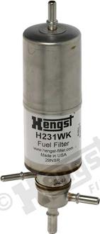 Hengst Filter H231WK - Горивен филтър vvparts.bg