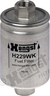 Hengst Filter H229WK - Горивен филтър vvparts.bg