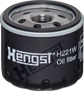 Hengst Filter H221W - Маслен филтър vvparts.bg