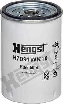 Hengst Filter H7091WK10 - Горивен филтър vvparts.bg