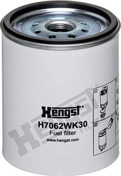 Hengst Filter H7062WK30 - Горивен филтър vvparts.bg