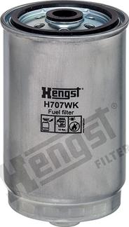 Hengst Filter H707WK - Горивен филтър vvparts.bg