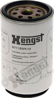 Hengst Filter H7118WK10 - Горивен филтър vvparts.bg