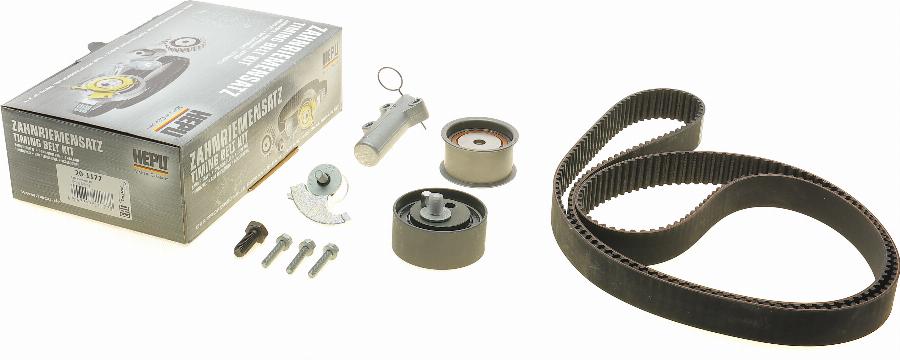 Hepu 20-1177 - Комплект ангренажен ремък vvparts.bg