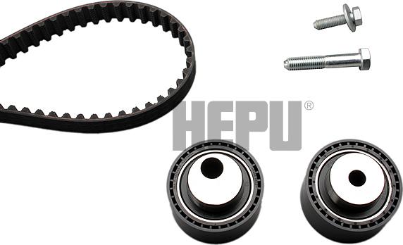 Hepu 20-1298 - Комплект ангренажен ремък vvparts.bg