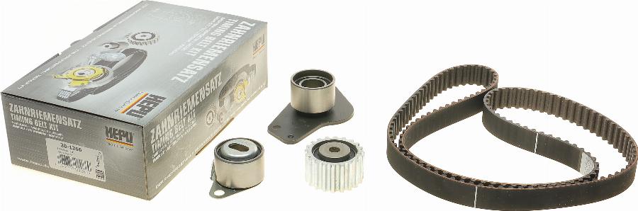 Hepu 20-1266 - Комплект ангренажен ремък vvparts.bg