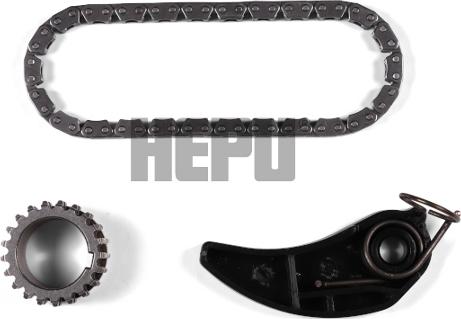 Hepu 21-0590 - Верига к-кт, задвижване маслена помпа vvparts.bg