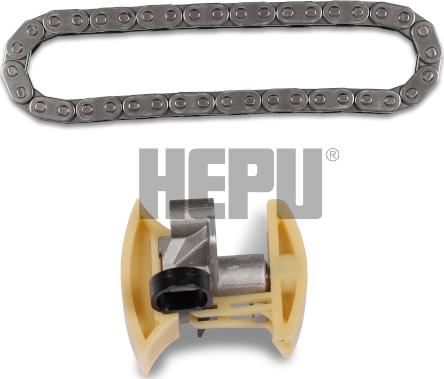 Hepu 21-0172 - Комплект ангренажна верига vvparts.bg