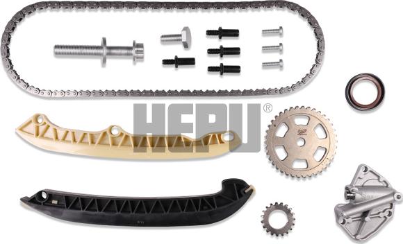 Hepu 21-0324 - Комплект ангренажна верига vvparts.bg