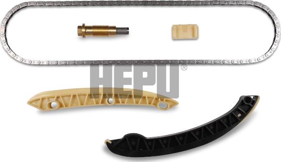 Hepu 21-0200 - Комплект ангренажна верига vvparts.bg