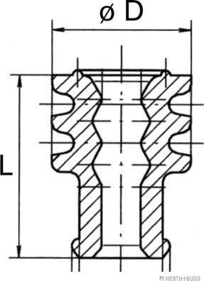 Herth+Buss Elparts 50282023 - Уплътнителна / защитна тапа vvparts.bg