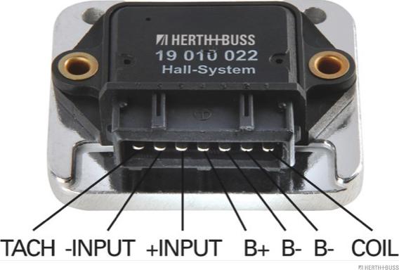 Herth+Buss Elparts 19010022 - Включващо устройство (комутатор), запалителна система vvparts.bg