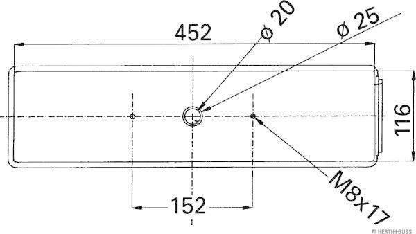 Herth+Buss Elparts 83840585 - Задни светлини vvparts.bg