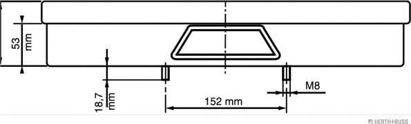 Herth+Buss Elparts 83840524 - Задни светлини vvparts.bg