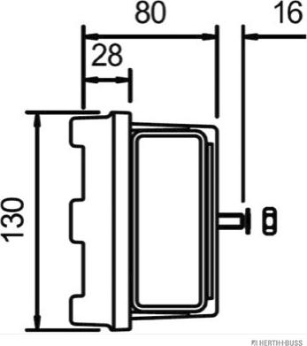 Herth+Buss Elparts 83840623 - Задни светлини vvparts.bg