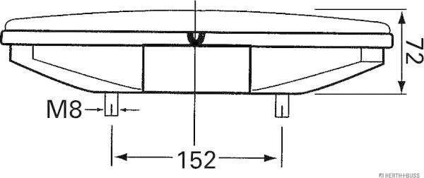 Herth+Buss Elparts 83830216 - Задни светлини vvparts.bg