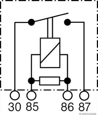 Herth+Buss Elparts 75614165 - Реле, работен ток vvparts.bg