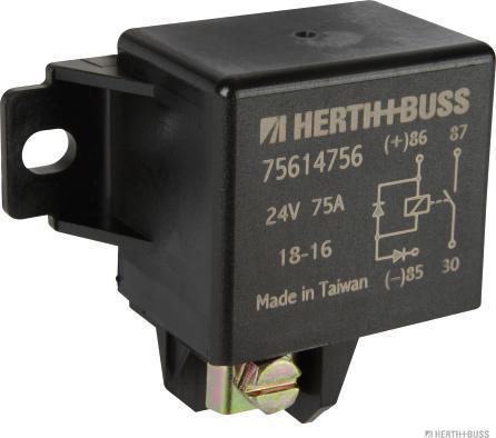 Herth+Buss Elparts 75614756 - Реле за акумулатор vvparts.bg