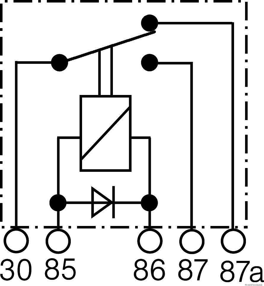 Herth+Buss Elparts 75613223 - Реле, работен ток vvparts.bg