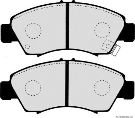 Herth+Buss Jakoparts J3604034 - Комплект спирачно феродо, дискови спирачки vvparts.bg