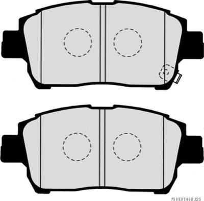 Herth+Buss Jakoparts J3602088 - Комплект спирачно феродо, дискови спирачки vvparts.bg