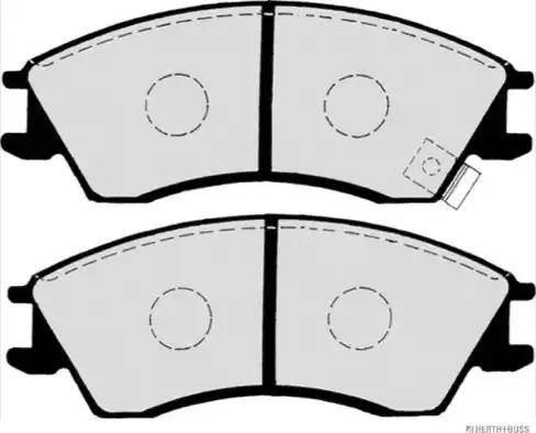 Brake Engineering PA991 - Комплект спирачно феродо, дискови спирачки vvparts.bg