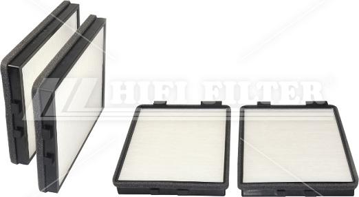 HIFI FILTER SC 5044 KIT - Филтър купе (поленов филтър) vvparts.bg