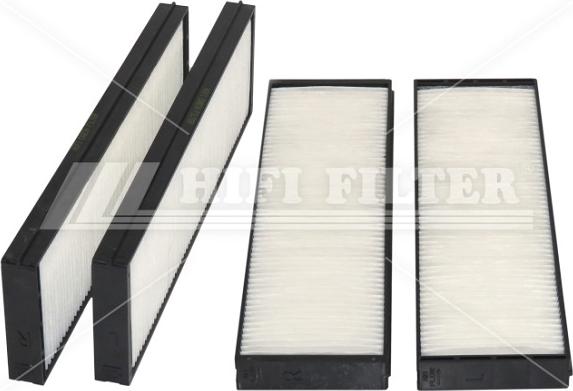 HIFI FILTER SC 8139 KIT - Филтър купе (поленов филтър) vvparts.bg