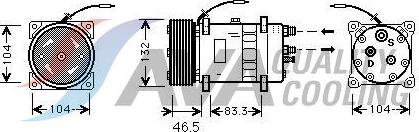 HIGHWAY AUTOMOTIVE 45057002 - Компресор, климатизация vvparts.bg