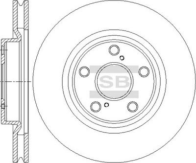 Hi-Q SD4644 - Спирачен диск vvparts.bg