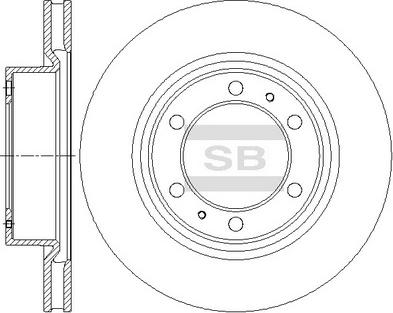 Hi-Q SD4645 - Спирачен диск vvparts.bg