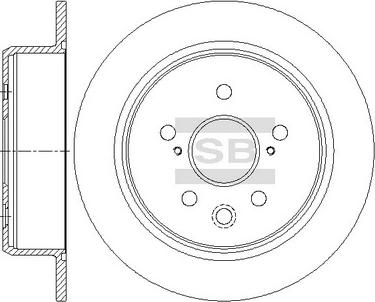 Hi-Q SD4688 - Спирачен диск vvparts.bg