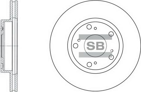 Hi-Q SD4102 - Спирачен диск vvparts.bg