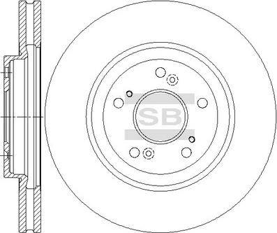 Hi-Q SD4133 - Спирачен диск vvparts.bg