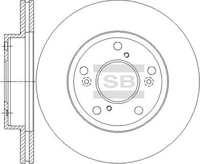 Hi-Q SD4125 - Спирачен диск vvparts.bg