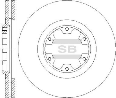 Hi-Q SD4230 - Спирачен диск vvparts.bg