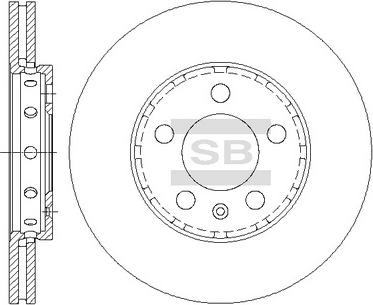 Hi-Q SD5401 - Спирачен диск vvparts.bg