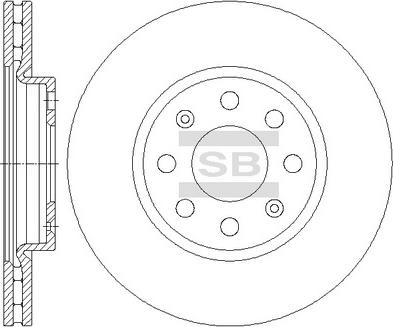 Hi-Q SD5505 - Спирачен диск vvparts.bg