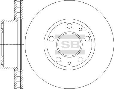 Hi-Q SD5506 - Спирачен диск vvparts.bg