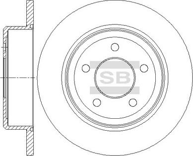 Hi-Q SD5526 - Спирачен диск vvparts.bg