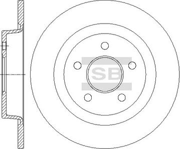 Hi-Q SD5309 - Спирачен диск vvparts.bg