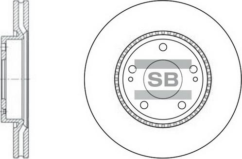 Hi-Q SD1051 - Спирачен диск vvparts.bg