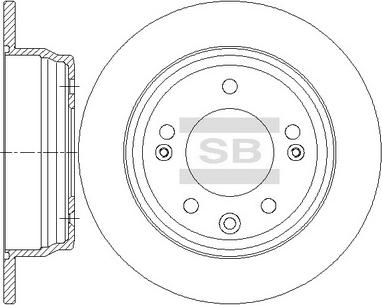 Hi-Q SD1081 - Спирачен диск vvparts.bg