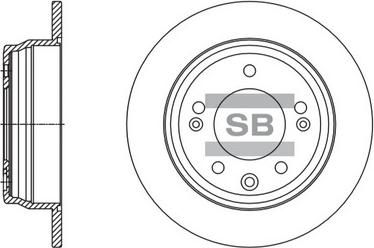 Hi-Q SD1136 - Спирачен диск vvparts.bg