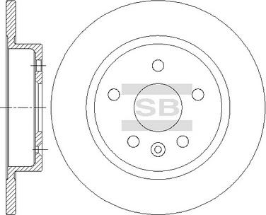 Hi-Q SD3044 - Спирачен диск vvparts.bg