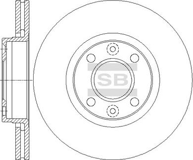 Hi-Q SD3069 - Спирачен диск vvparts.bg