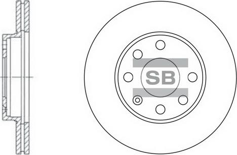 Hi-Q SD3004 - Спирачен диск vvparts.bg